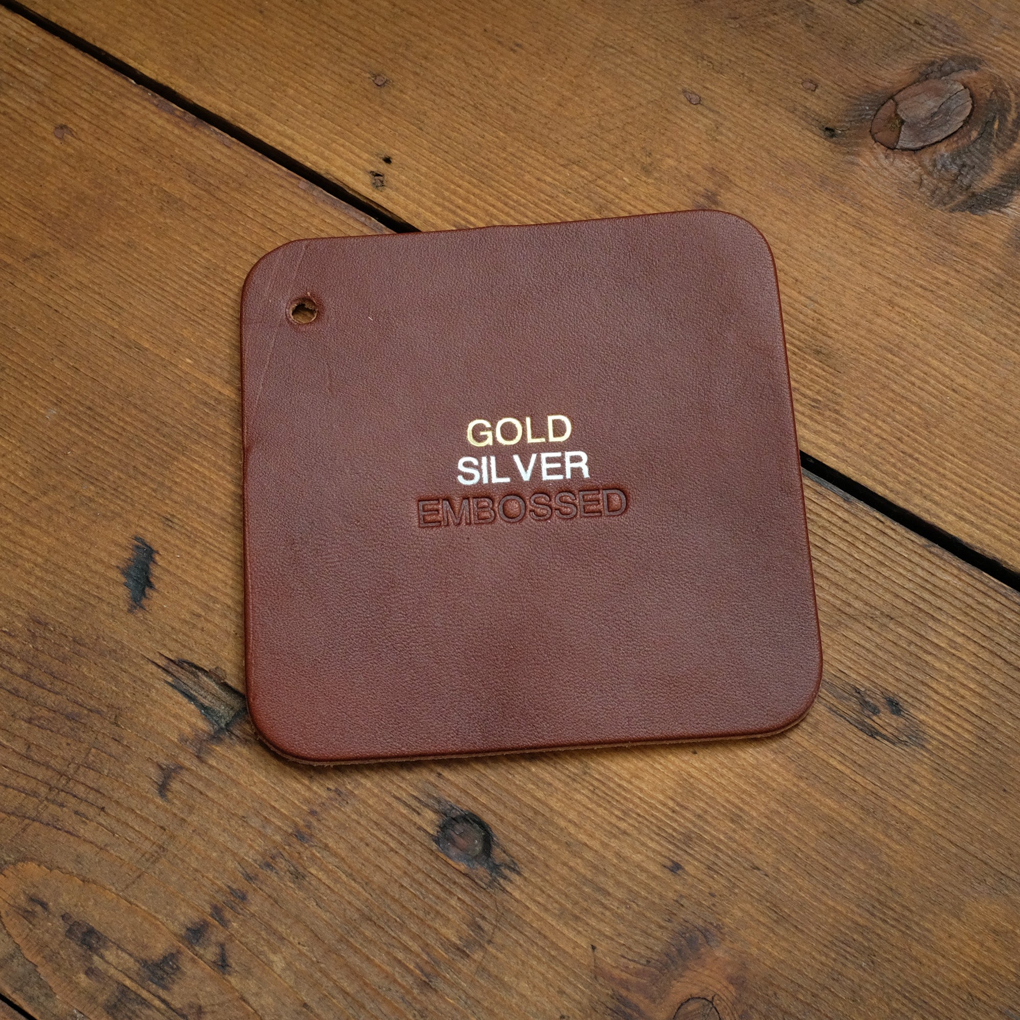 Leather Monogramming