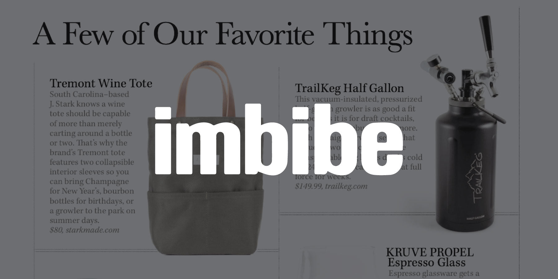 J. Stark Tremont Wine Tote in Imbibe 75