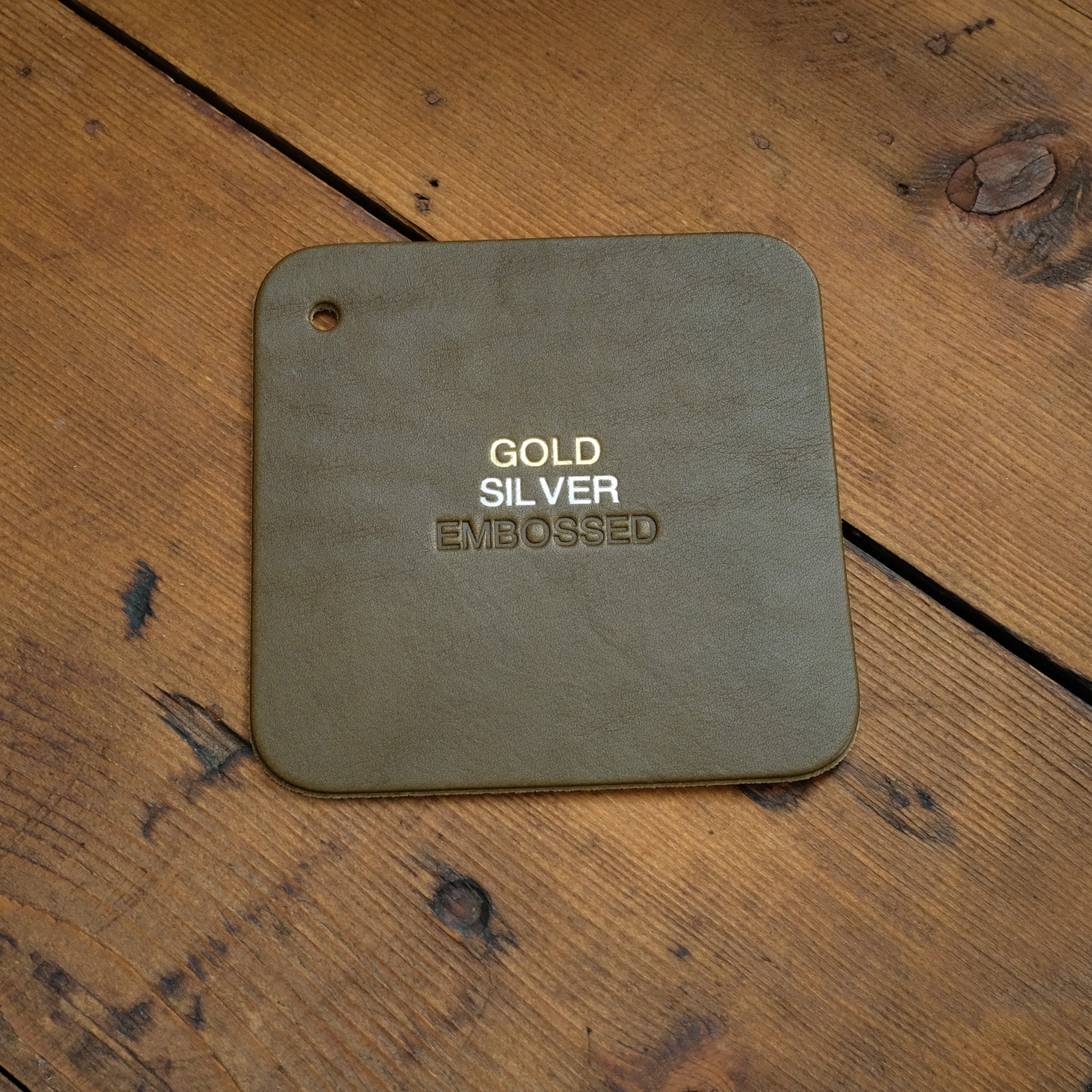 Leather Monogramming